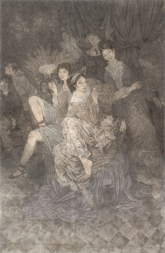 《叵测的场景》180cm×118cm-2011年.gif