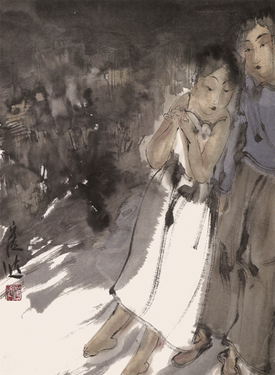 浮生落影系列之五--48cm×35cm--2011年.gif