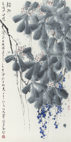 听雨-136×68cm-2014.gif