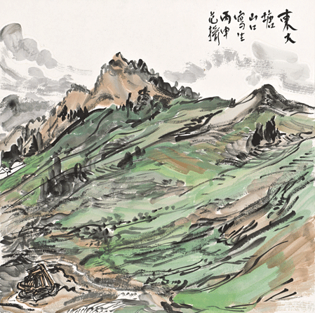 范扬-东大塘山口写生-38.4×38.gif