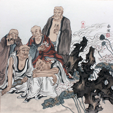 禅宗佛事-之一-40X40CM-2014年.jpg