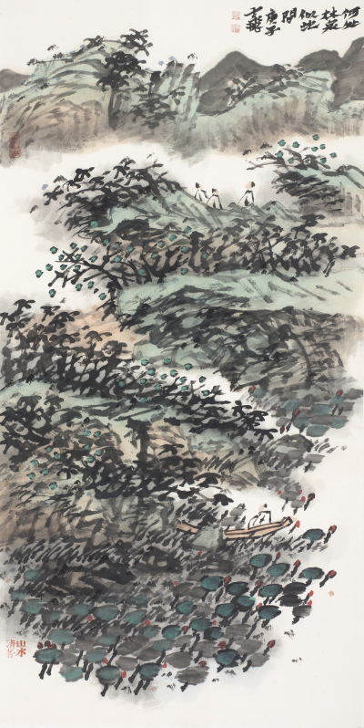 何处林泉似此间 69x35cm 2020年.jpg