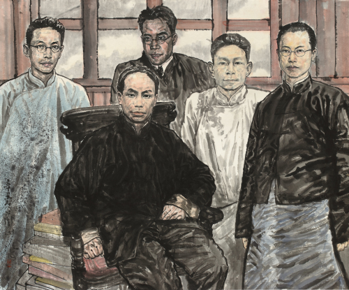 《启航》2021年纸本水墨125_X100CM  贺兰山.jpg